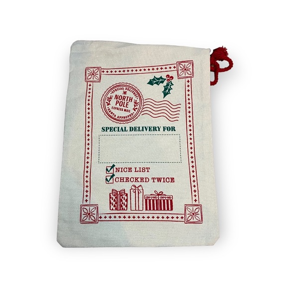 Pack of 2 Canvas Christmas Gift Bags - Picture 3 of 7